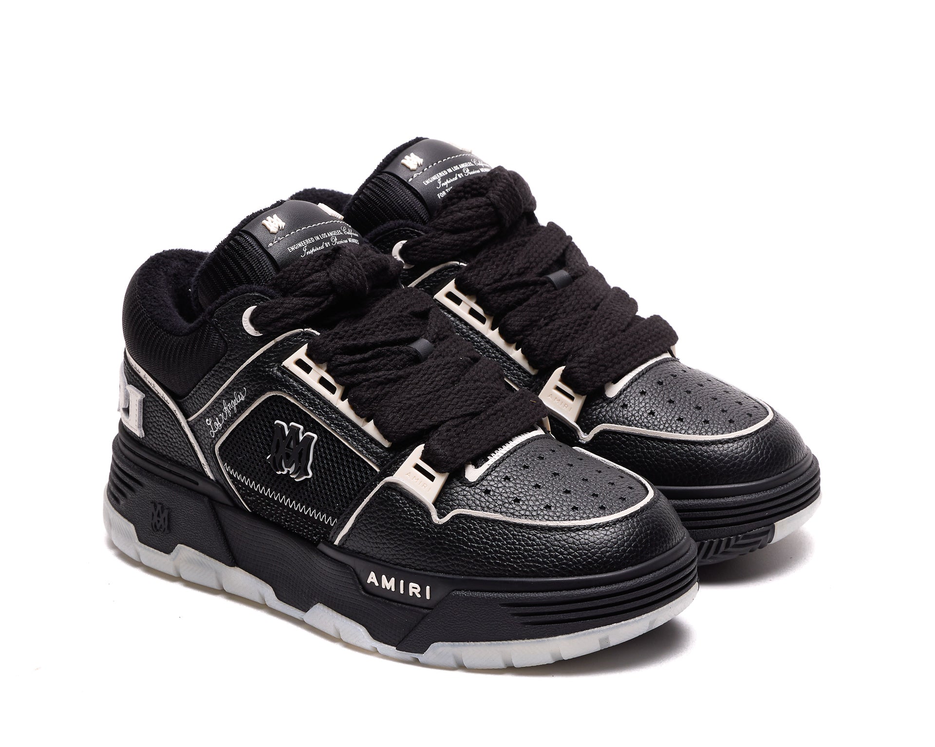 Amiri Sneakers Black Leather