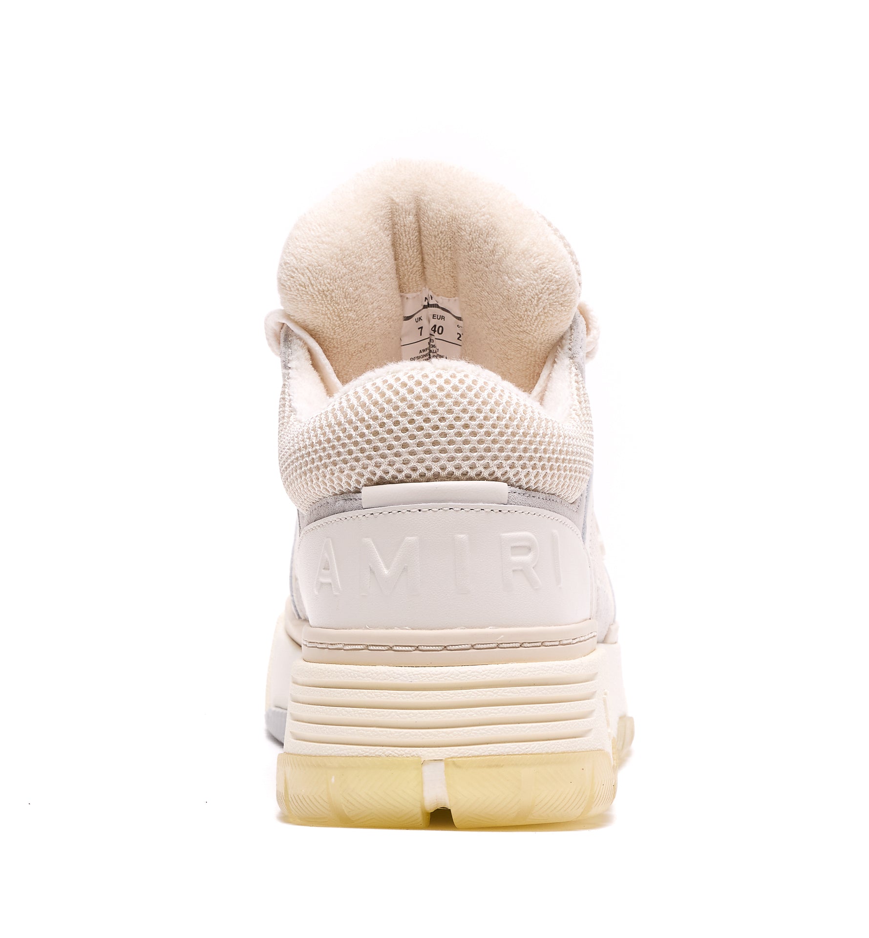 Amiri Sneakers Pink 100leather And Suede
