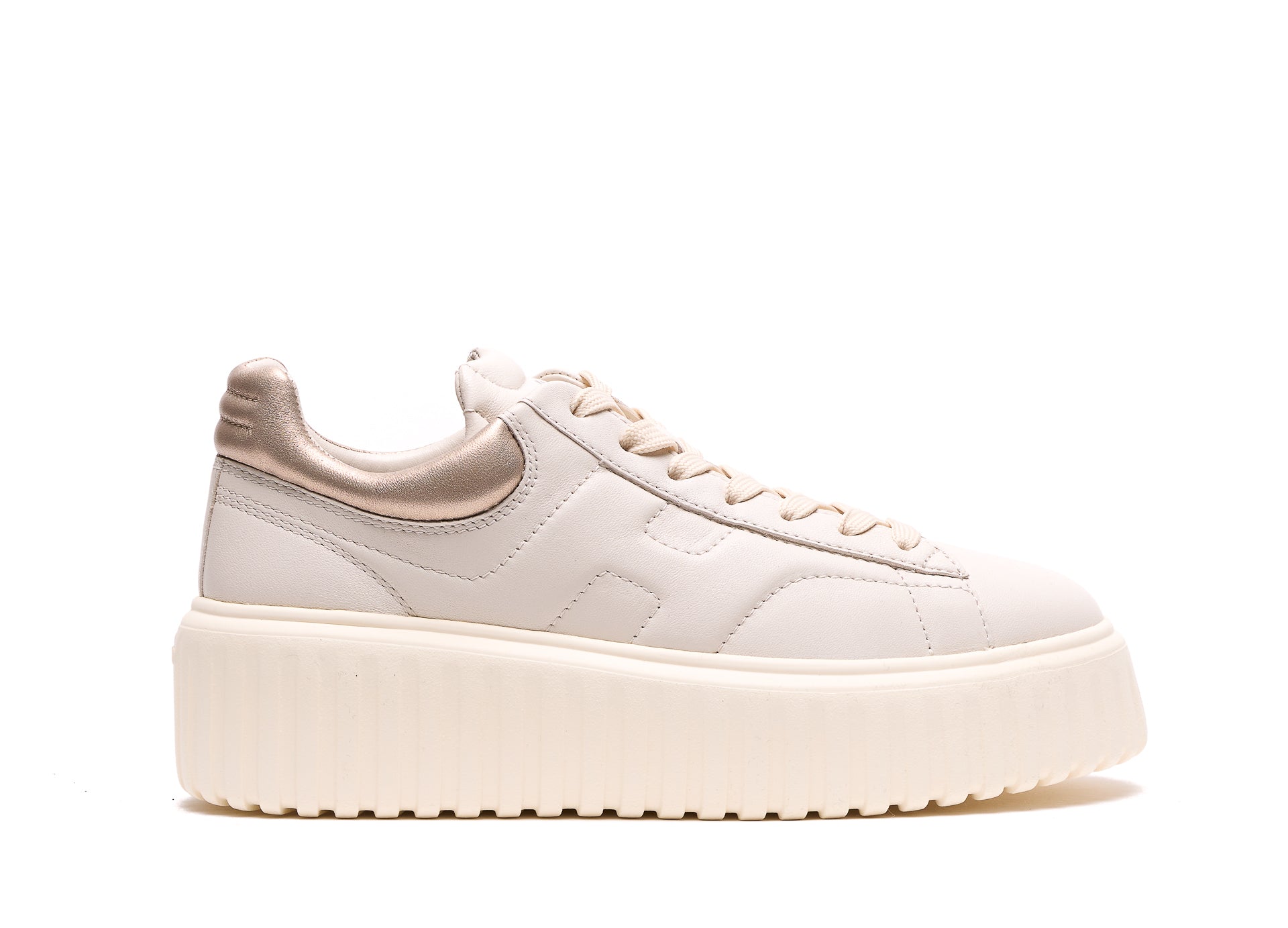 Hogan Sneakers Beige Leather