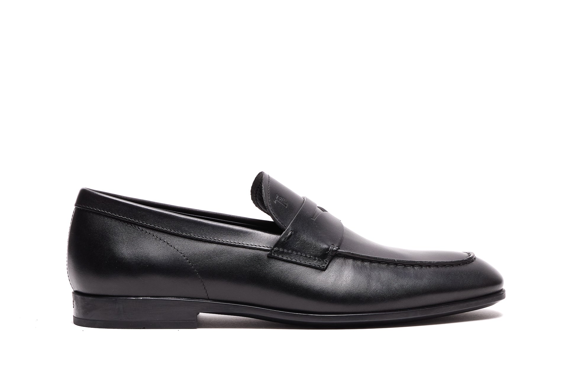 Tods Flat shoes Black Leather Upper And Sole