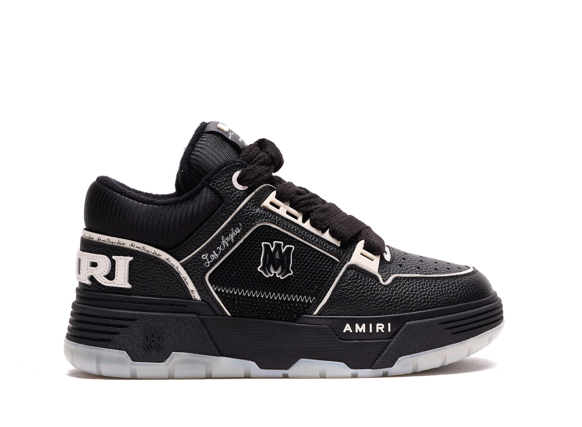 Amiri Sneakers Black Leather