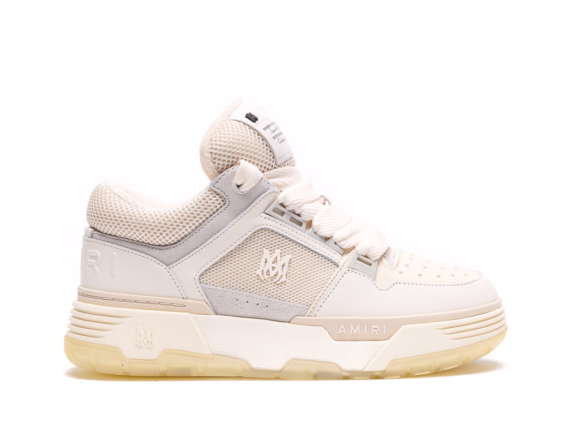 Amiri Sneakers Pink 100leather And Suede