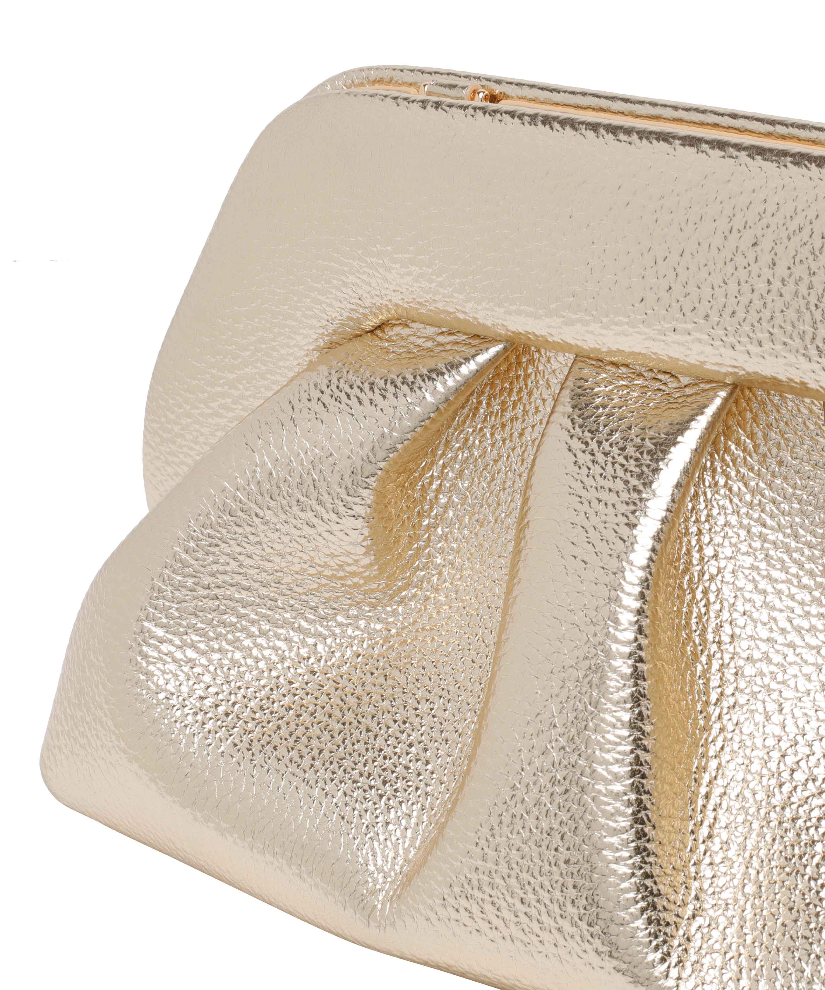 THE MOIRE Bags Golden Vegan Fabric