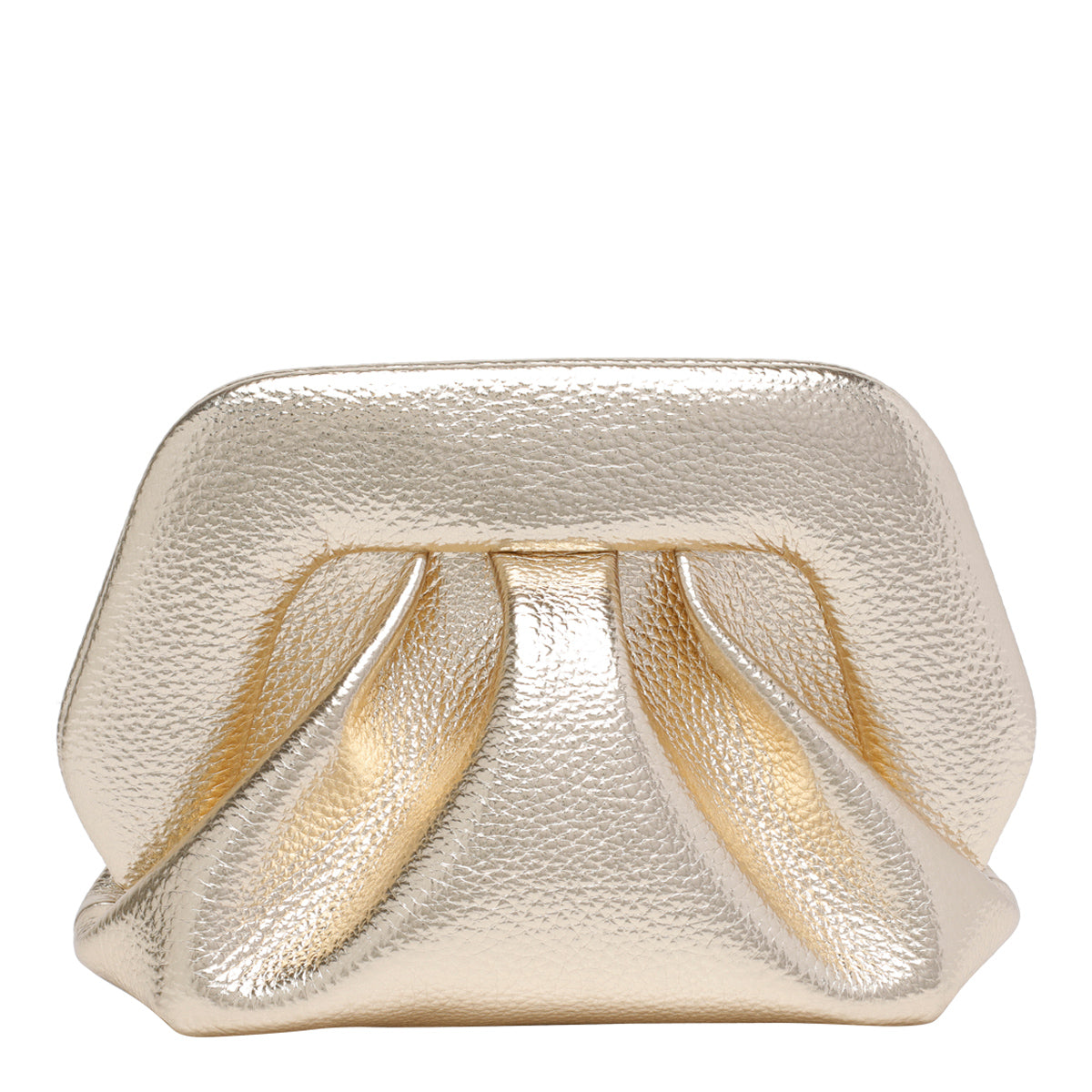 THE MOIRE Bags Golden Vegan Fabric