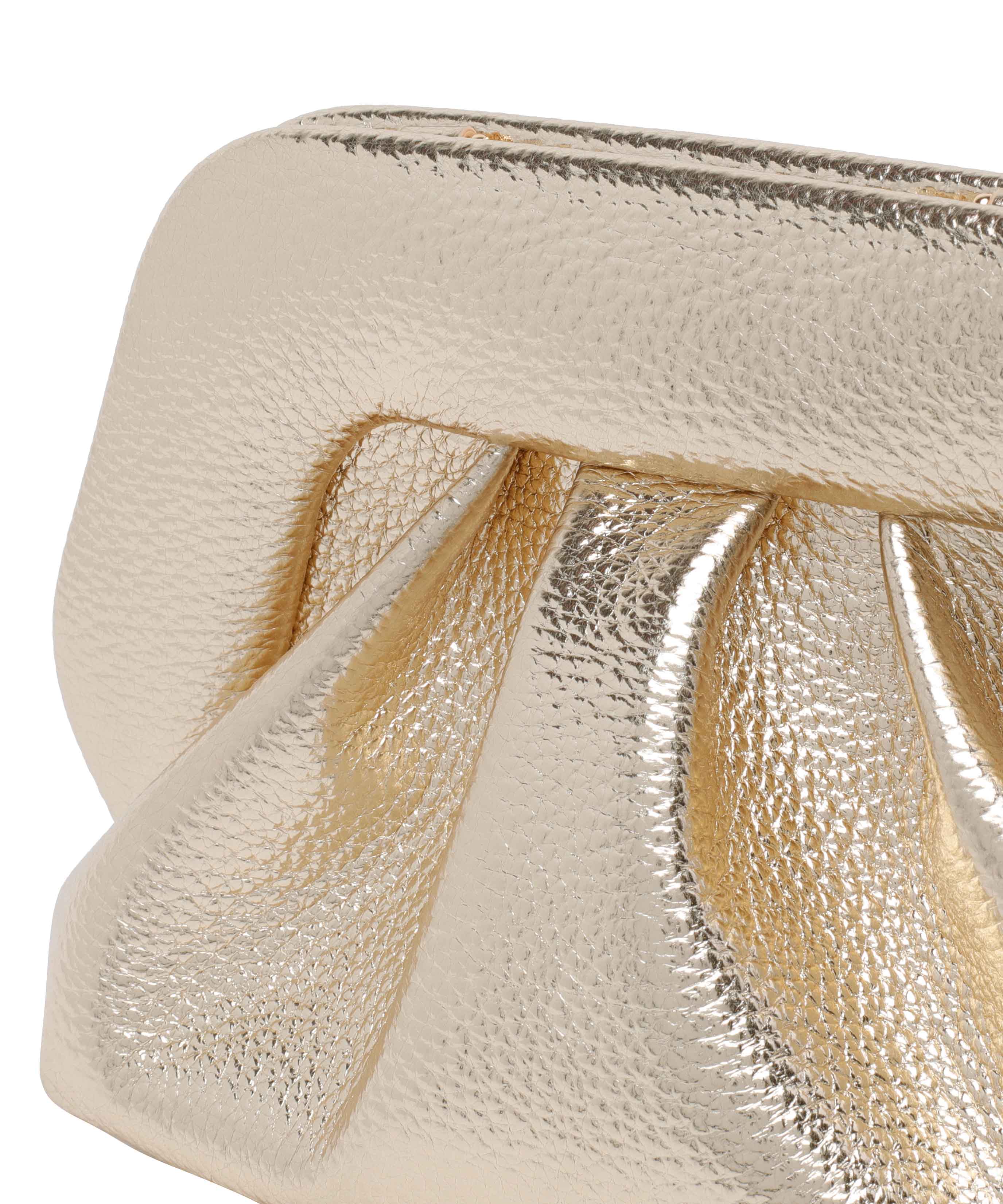 THE MOIRE Bags Golden Vegan Fabric