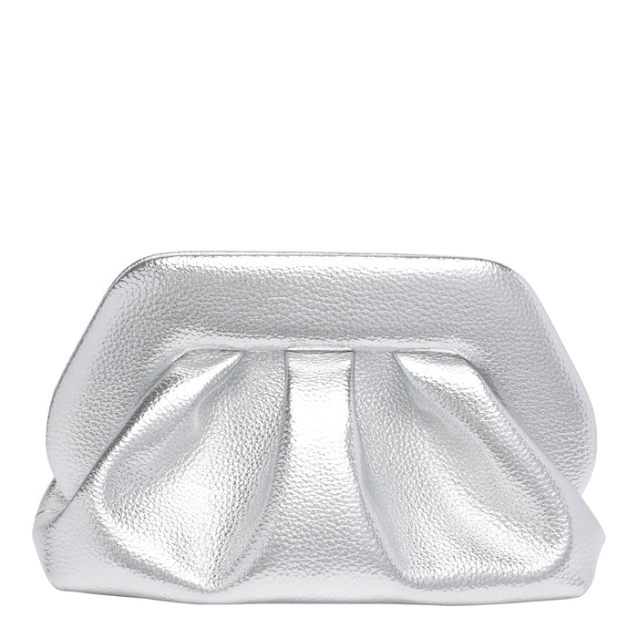 THE MOIRE Bags Silver Vegan Fabric