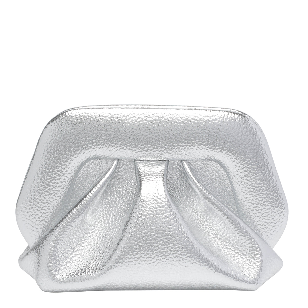 THE MOIRE Bags Silver Vegan Fabric