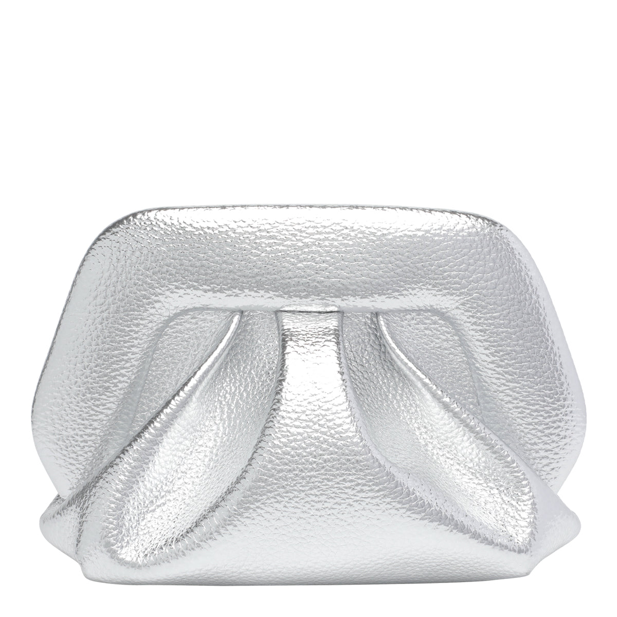 THE MOIRE Bags Silver Vegan Fabric