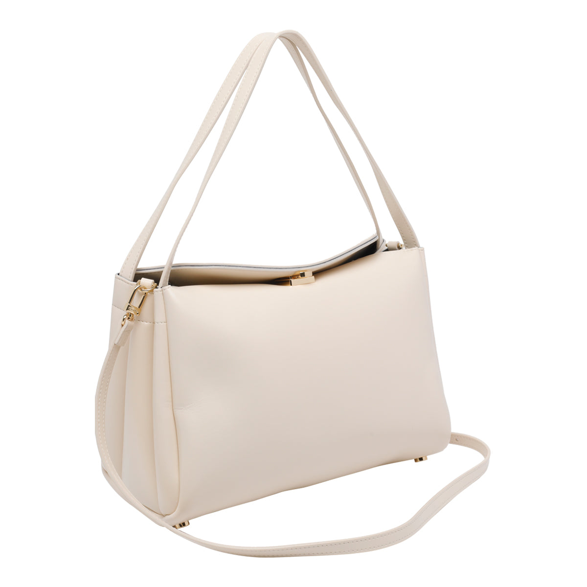 THE MOIRE Bags White Vegan Fabric