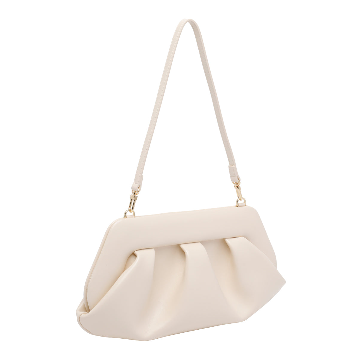 THE MOIRE Bags White Vegan Fabric