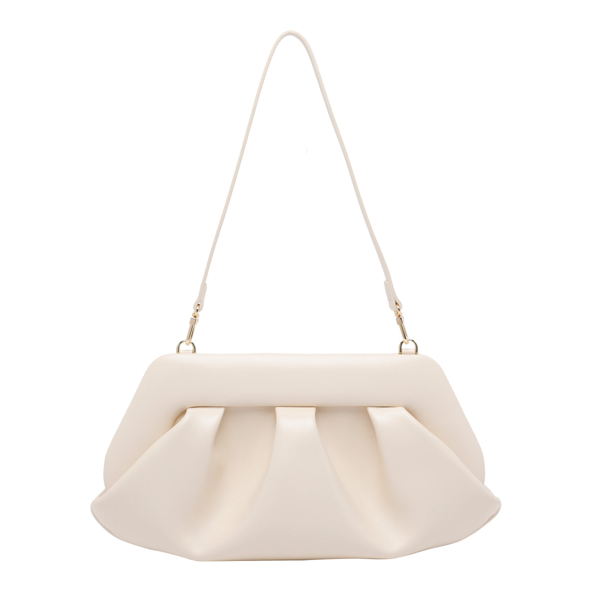 THE MOIRE Bags White Vegan Fabric