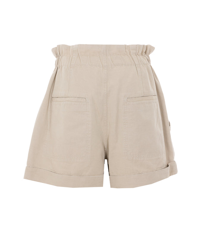 Isabel Marant Etoile Shorts Beige Cotton