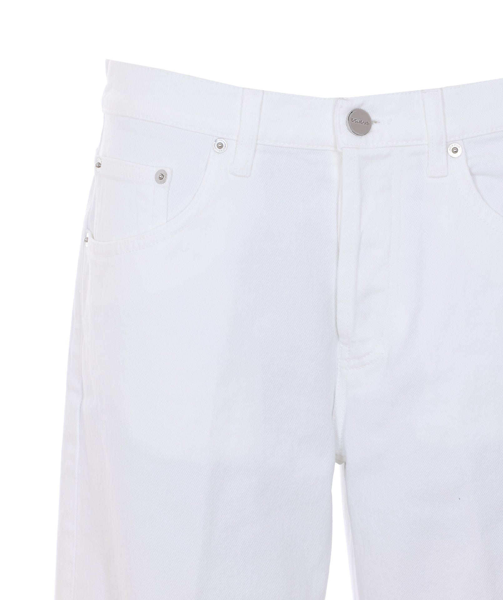 Dondup Jeans White Cotton