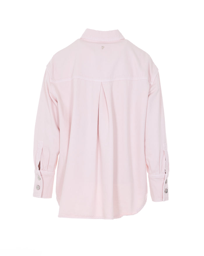Dondup Shirts Pink Cotton