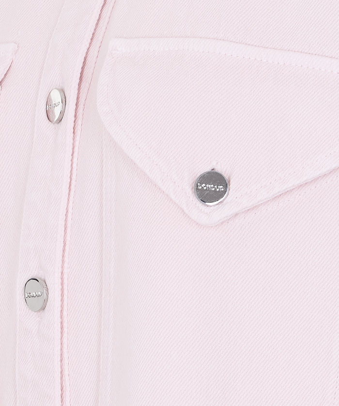 Dondup Shirts Pink Cotton