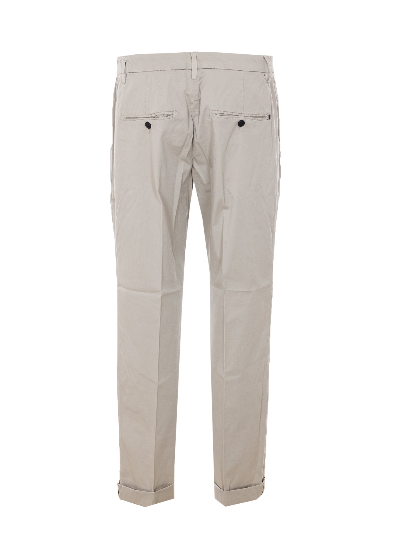 Dondup Trousers Grey Cotton