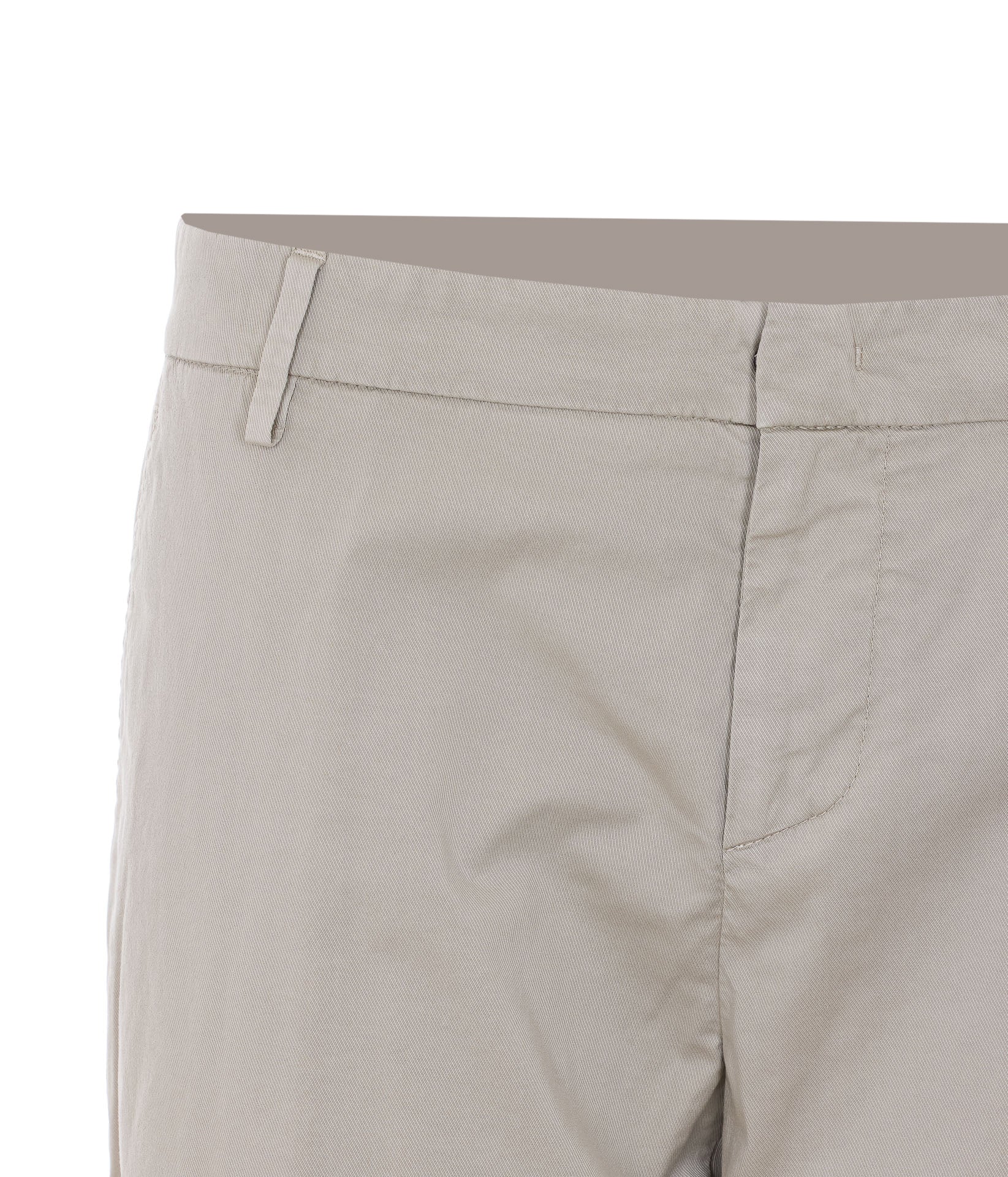 Dondup Trousers Grey Cotton