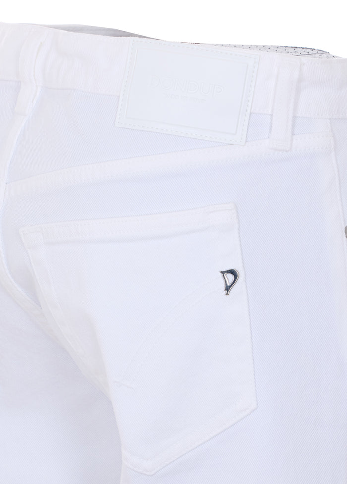 Dondup Jeans White Cotton