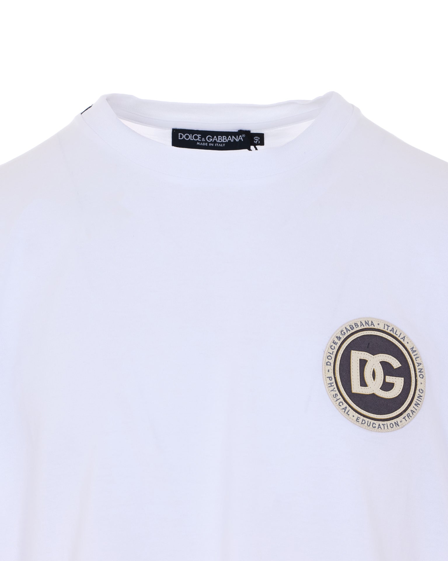 Dolce & Gabbana T-shirts and Polos White Cotton
