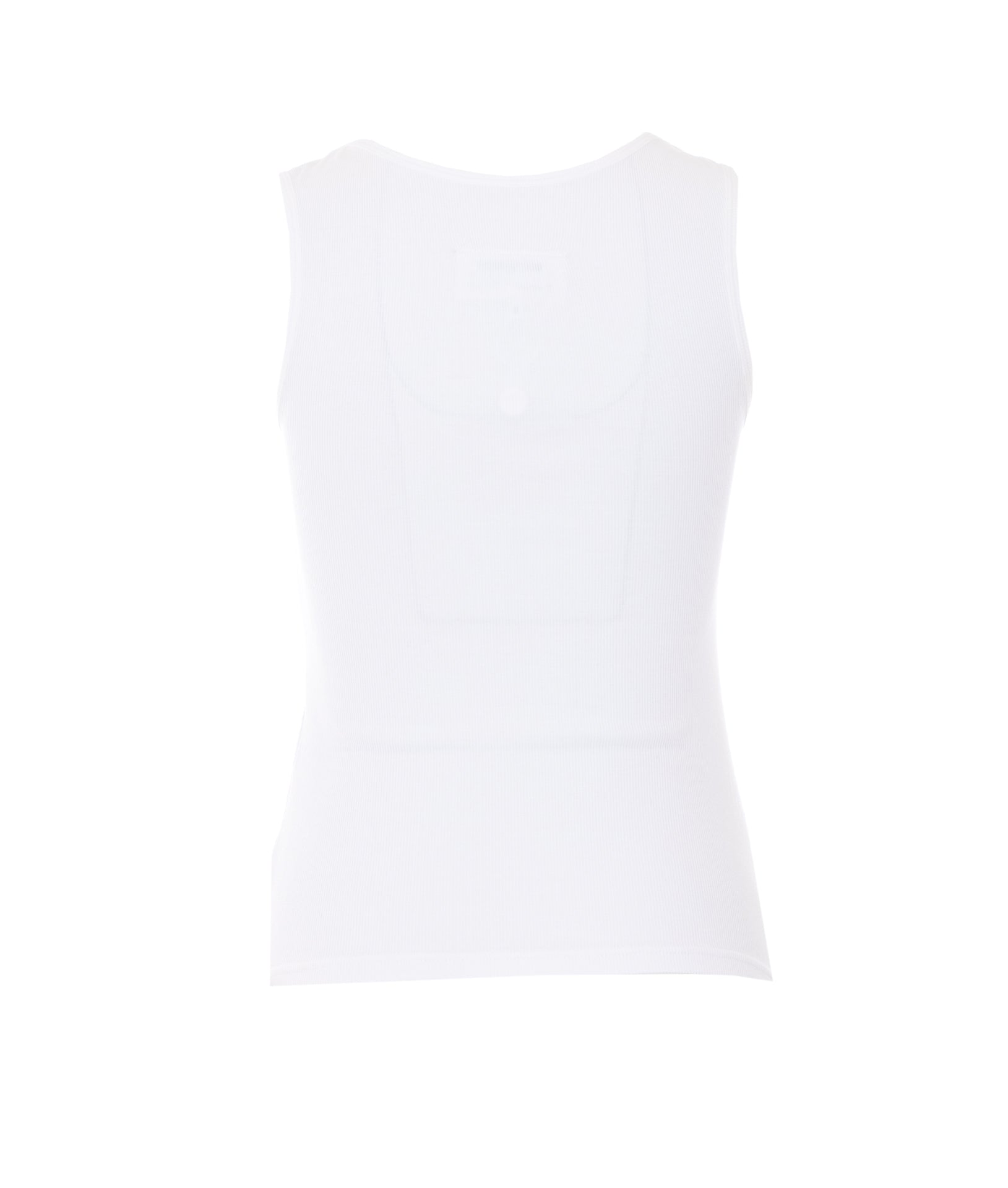MM6 Maison Margiela Top White Cotton