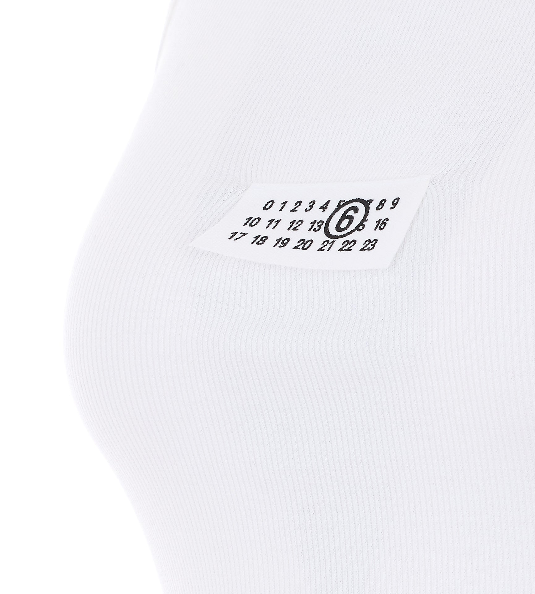 MM6 Maison Margiela Top White Cotton