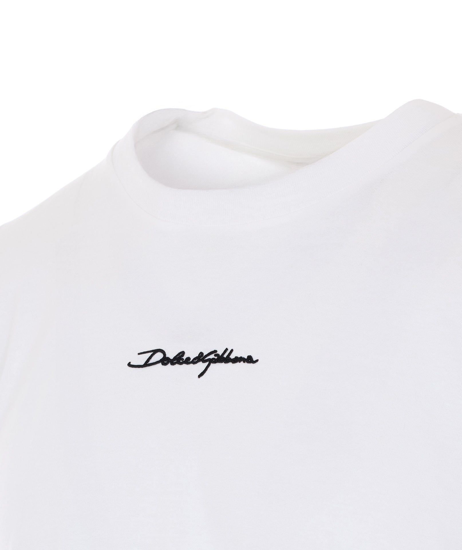 Dolce & Gabbana T-shirts and Polos White Cotton
