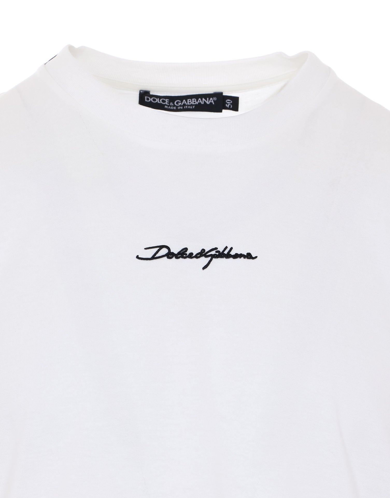 Dolce & Gabbana T-shirts and Polos White Cotton