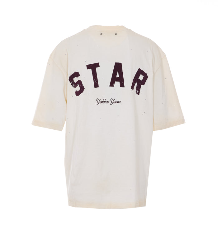 Golden Goose T-shirts and Polos Beige Cotton