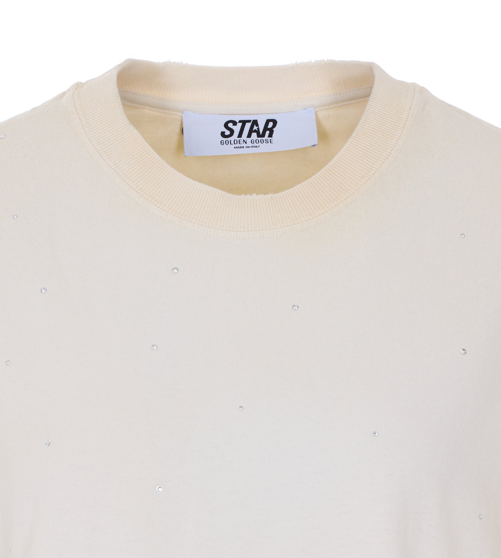 Golden Goose T-shirts and Polos Beige Cotton