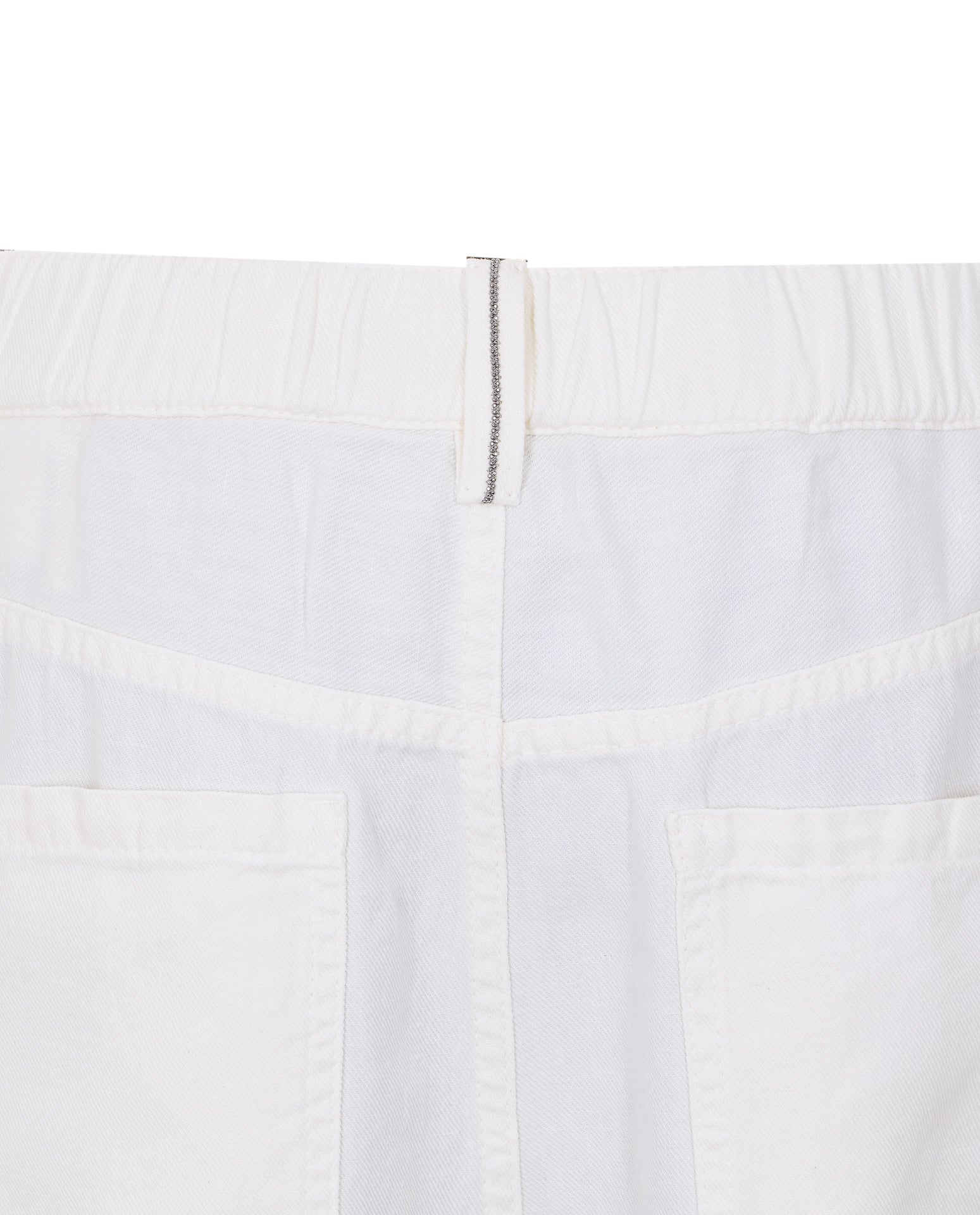 Brunello Cucinelli Trousers White Cotton