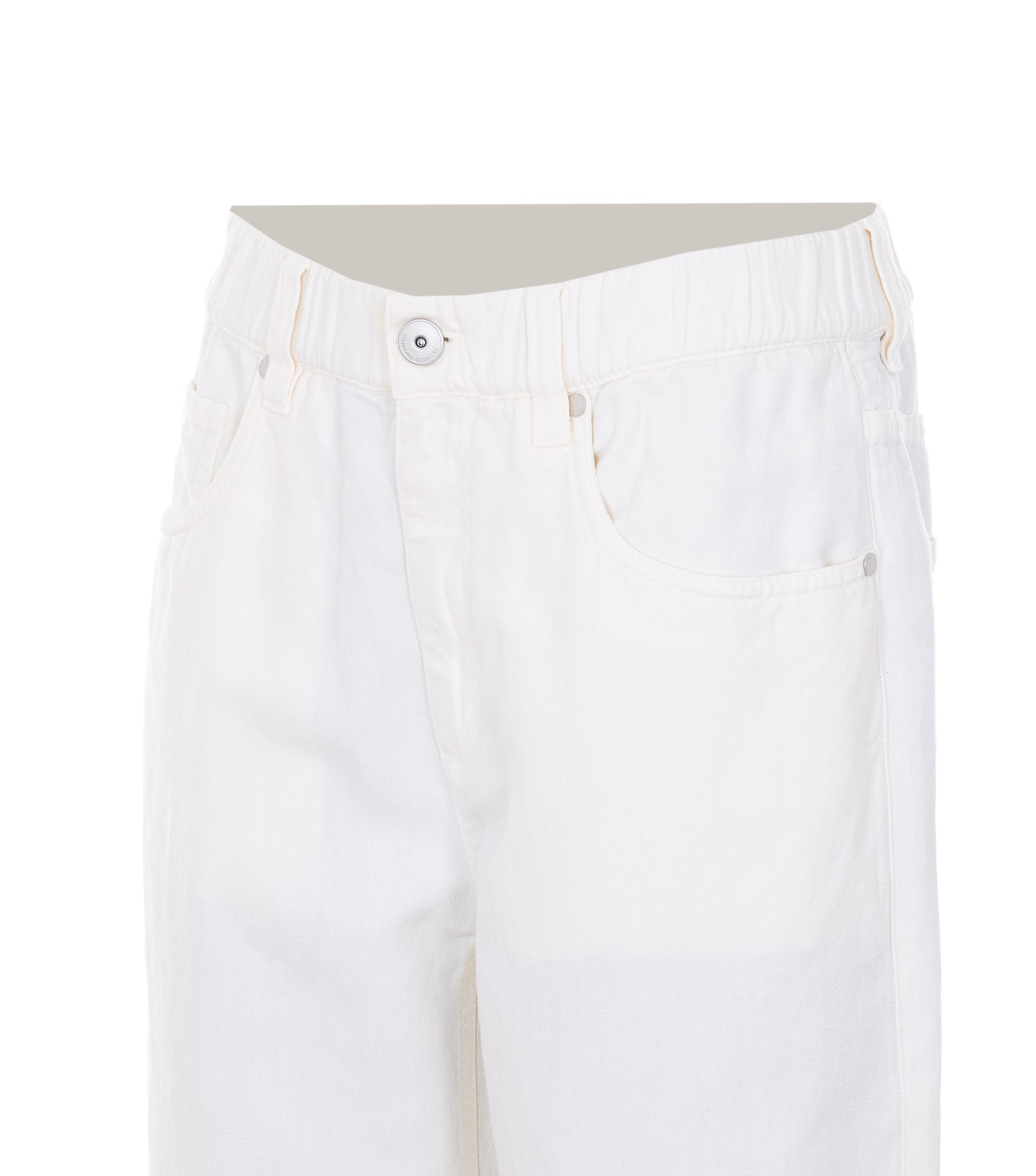 Brunello Cucinelli Trousers White Cotton