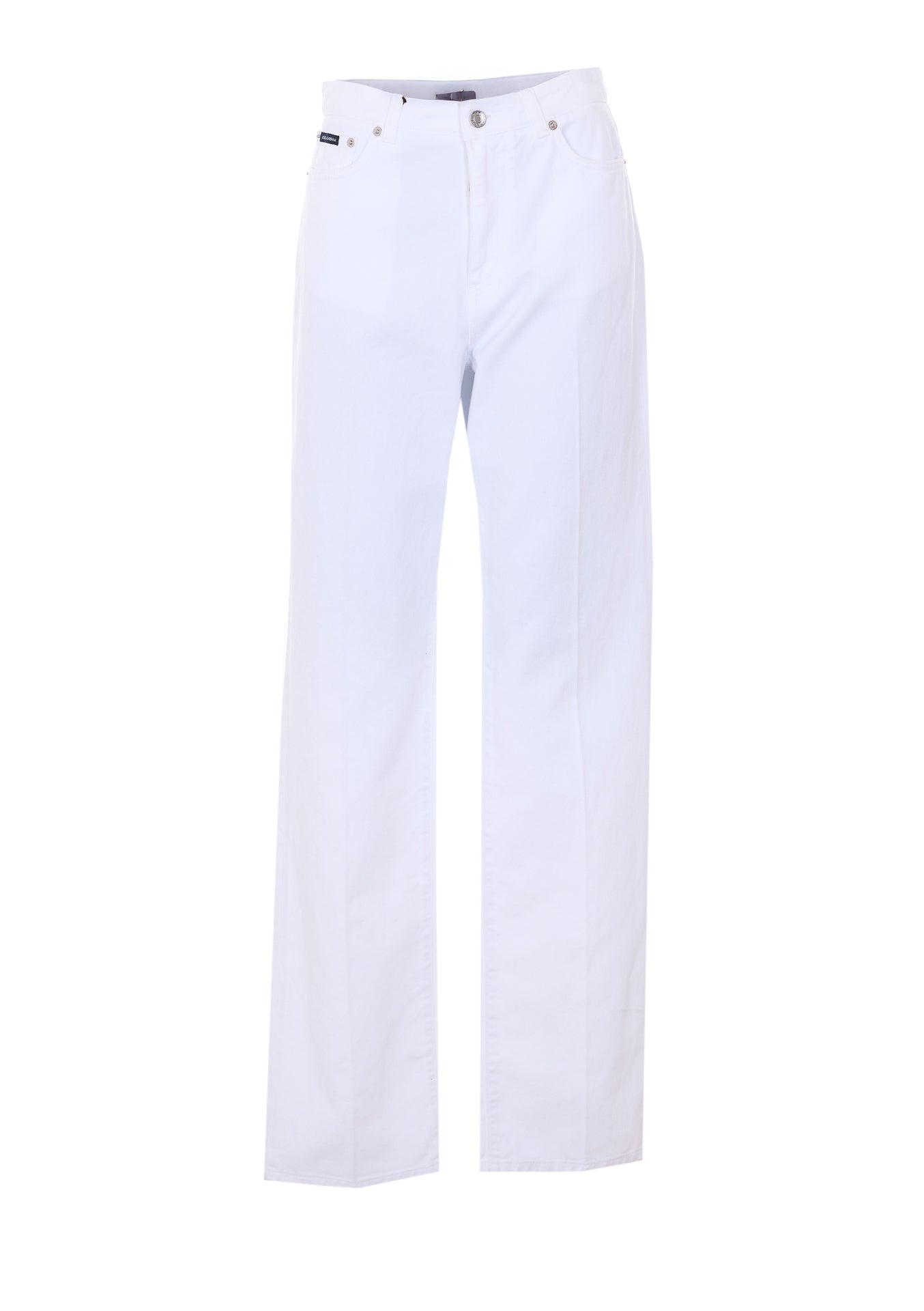 Dolce & Gabbana Trousers White Cotton