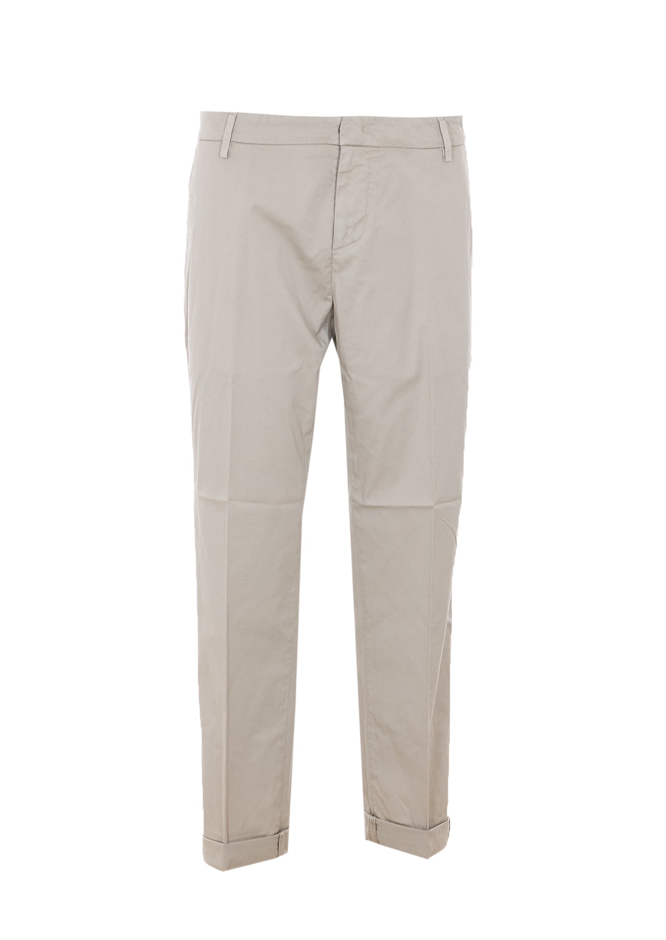 Dondup Trousers Grey Cotton