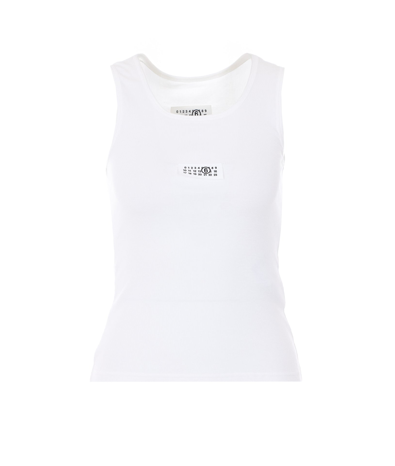 MM6 Maison Margiela Top White Cotton