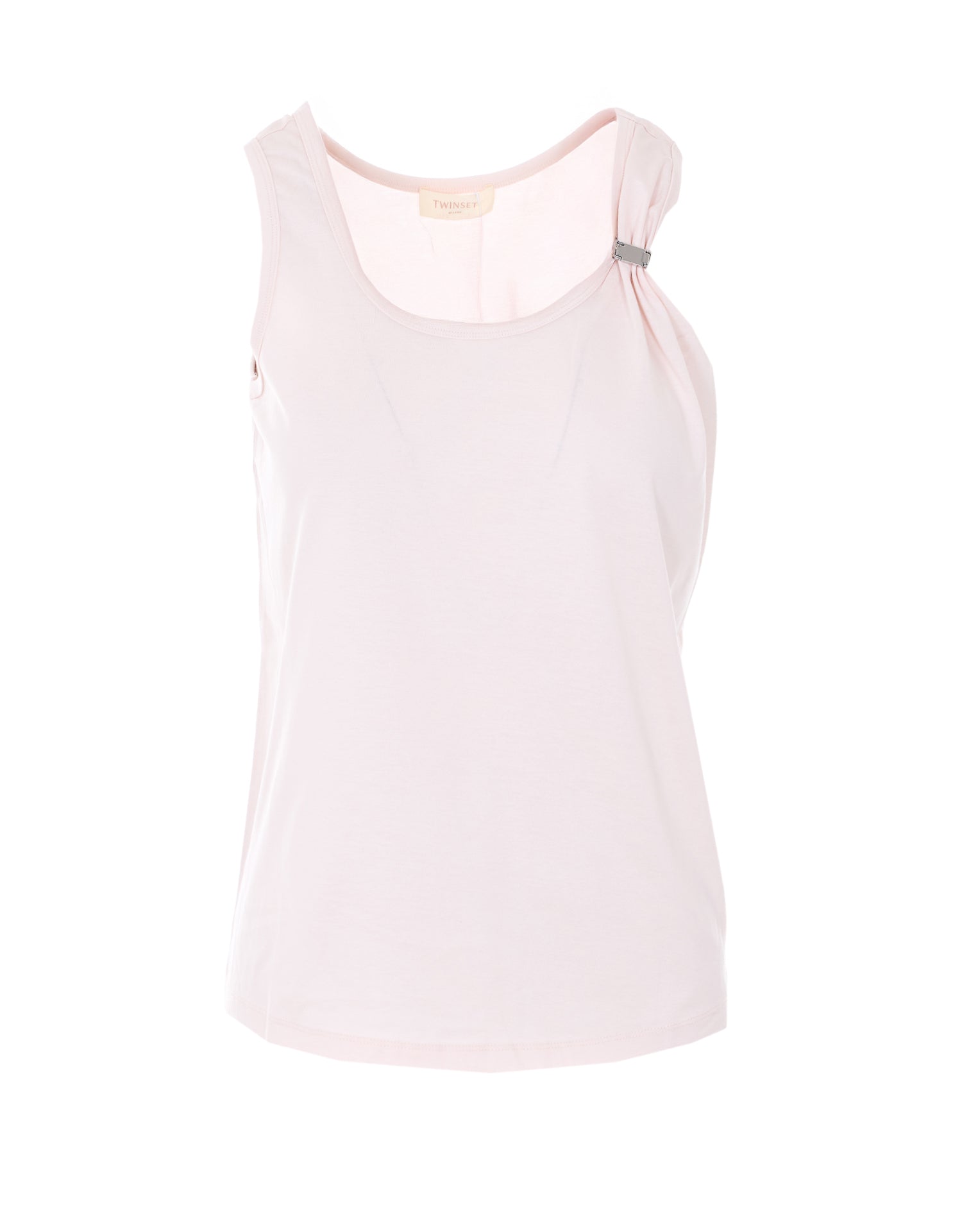 Twin-set Top Pink Cotton