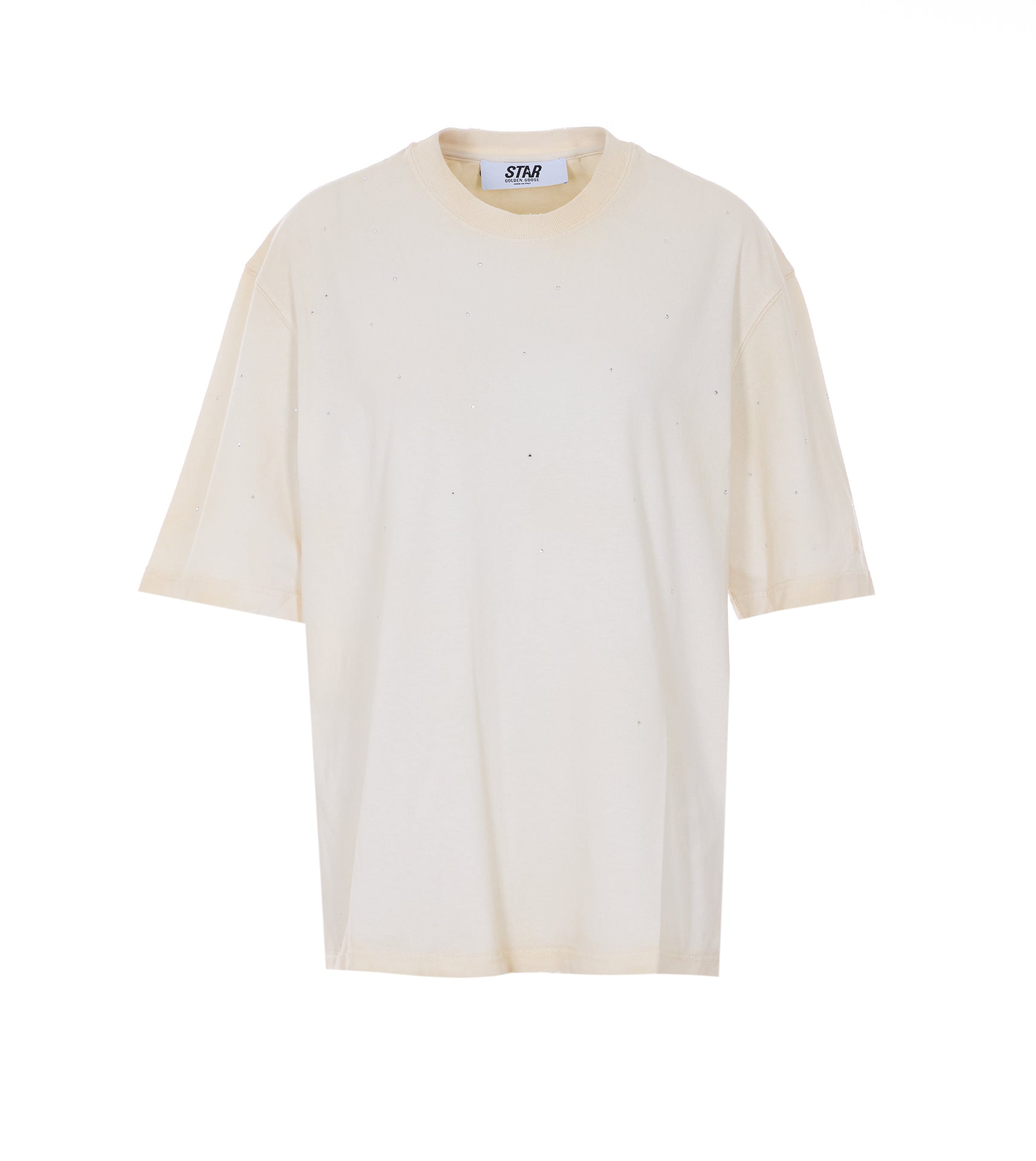 Golden Goose T-shirts and Polos Beige Cotton
