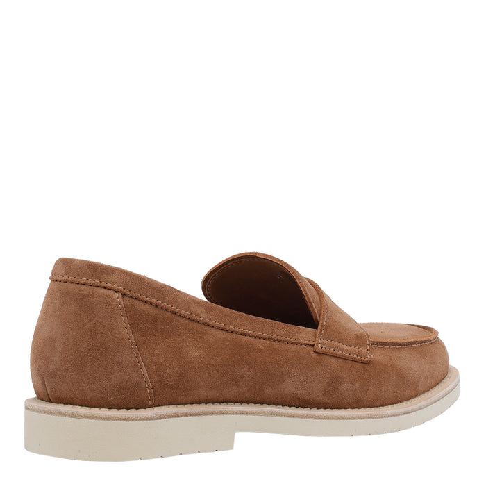 Brunello Cucinelli Flat shoes Brown Suede Leather/rubber Sole