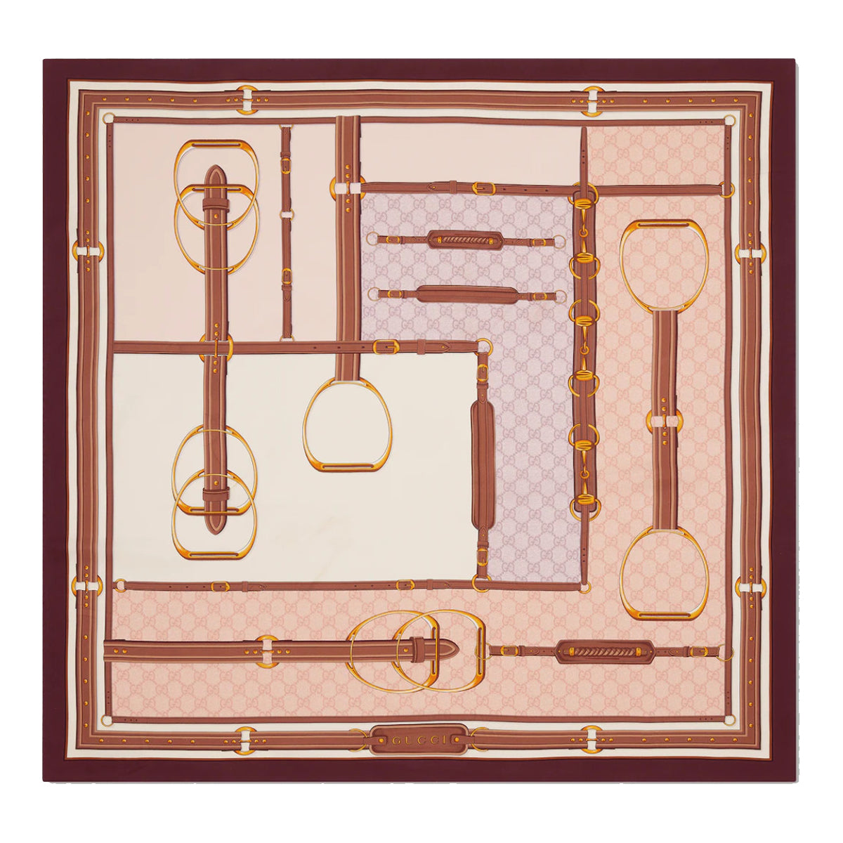 Gucci Scarfs Pink Silk