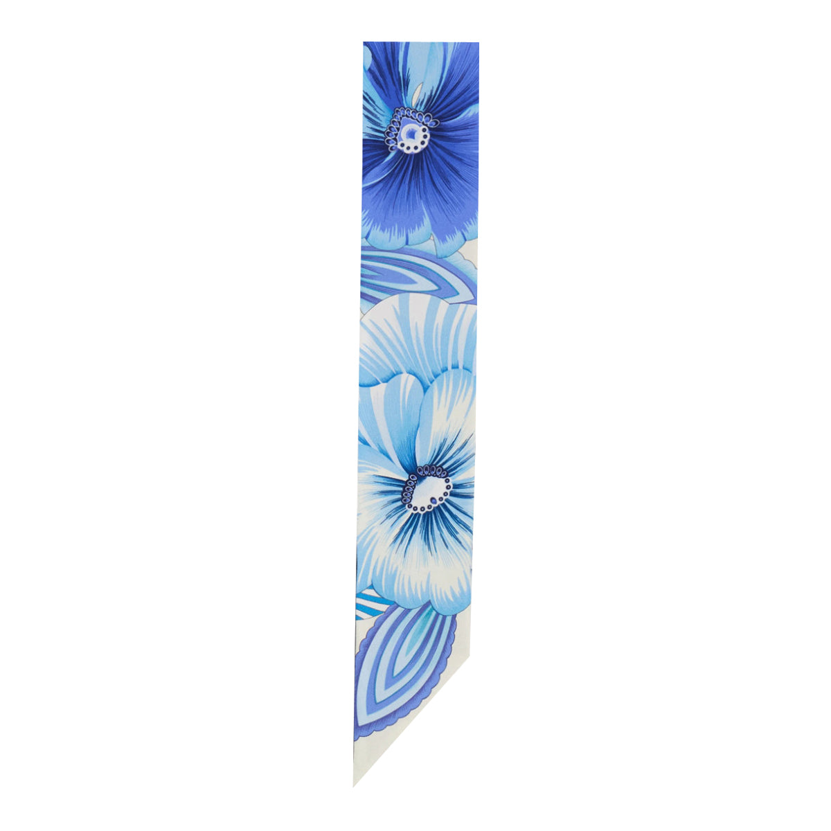 Ferragamo Scarfs Blue Silk