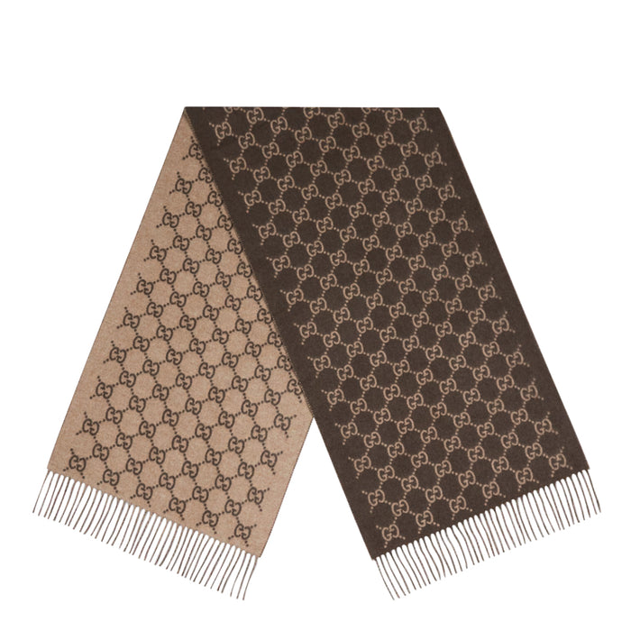 Gucci Scarfs Brown Cashmere