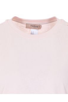 Twin-set T-shirts and Polos Pink Cotton