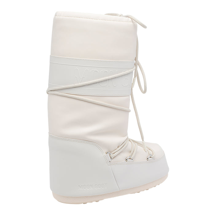 Moon Boot White Polyester Pvc
