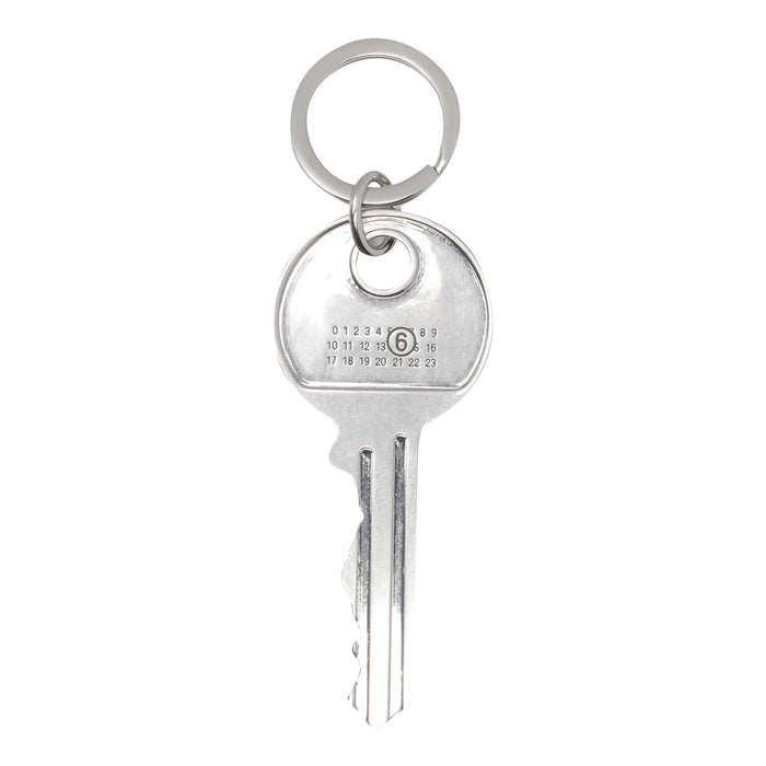 MM6 Maison Margiela Keychains Silver Brass