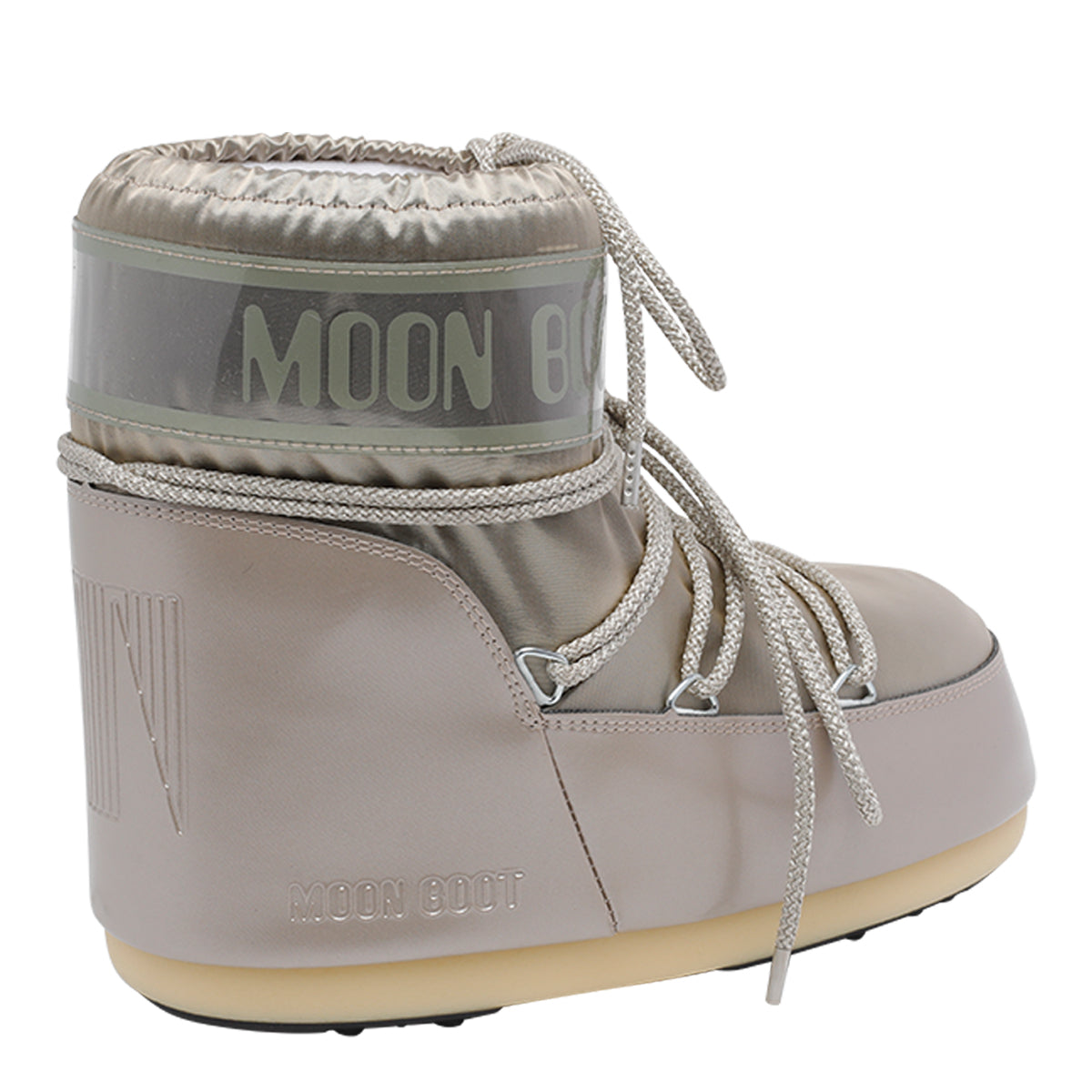 Moon Boot Grey Fabric/ Rubber Sole