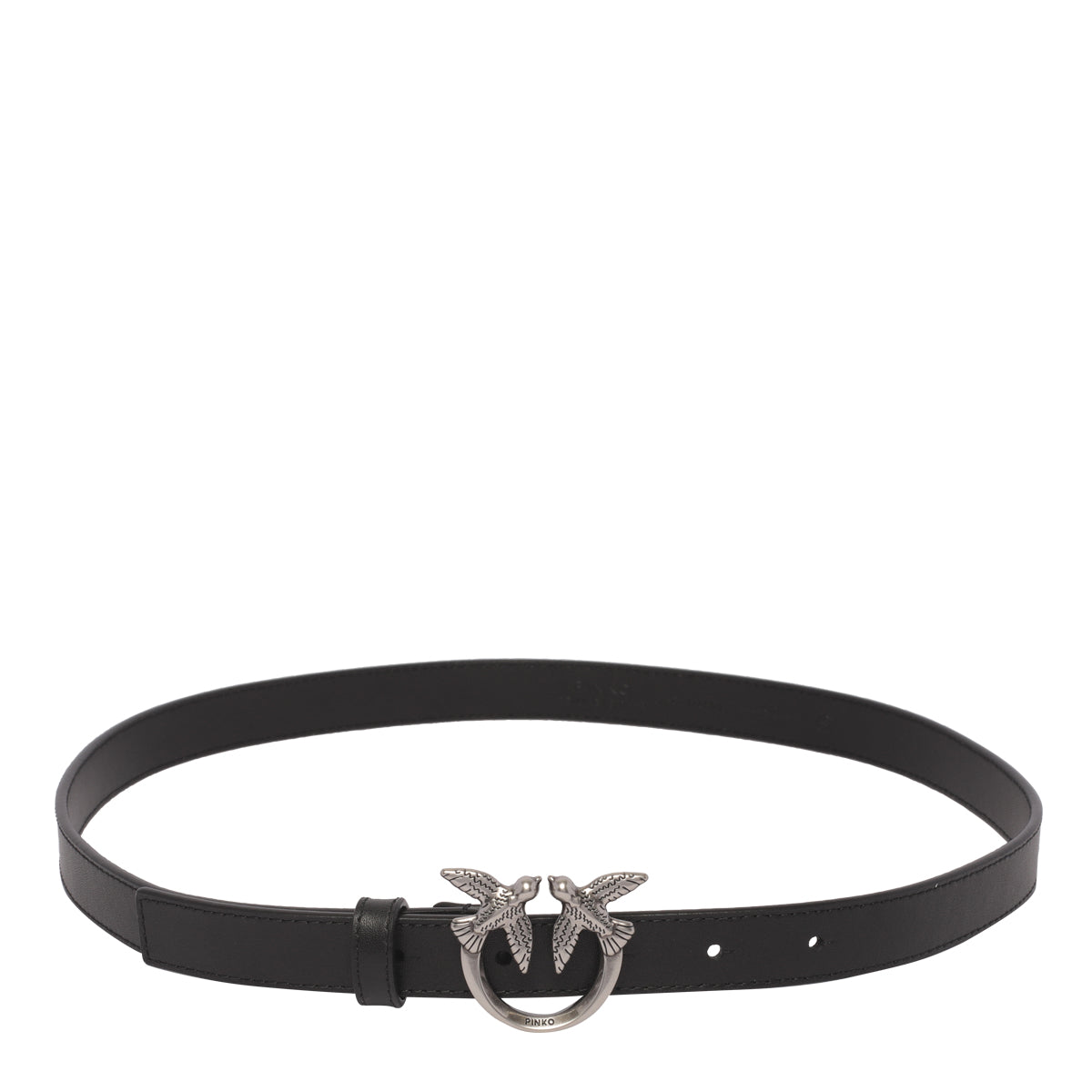 Pinko Belts Black Calf Leather