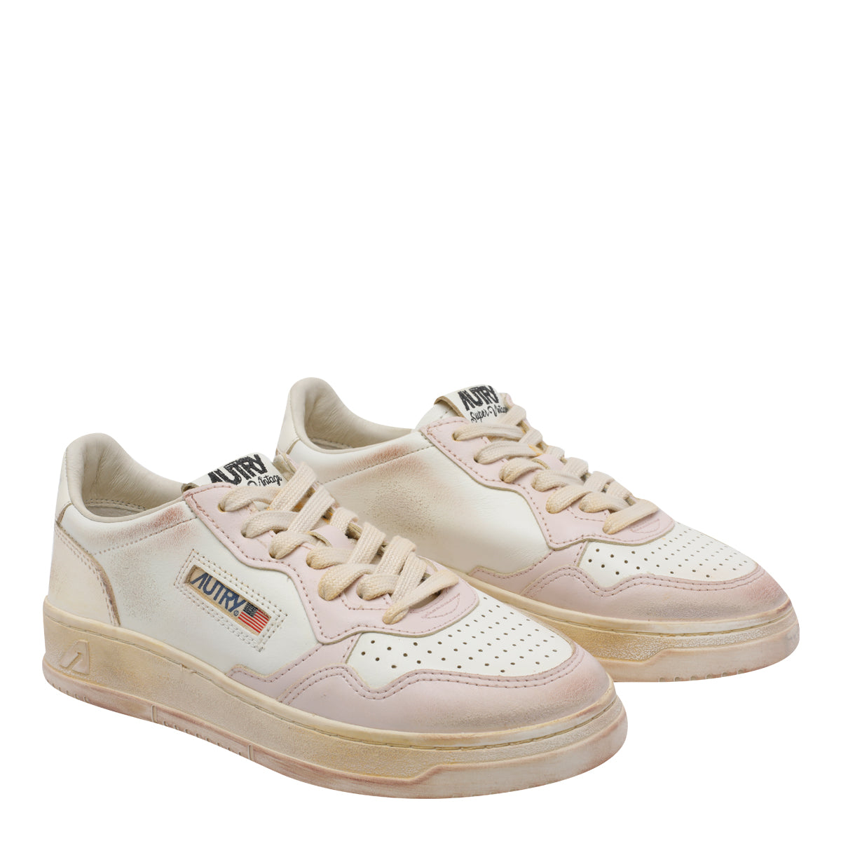 AUTRY Sneakers White Calf Leather/rubber Sole