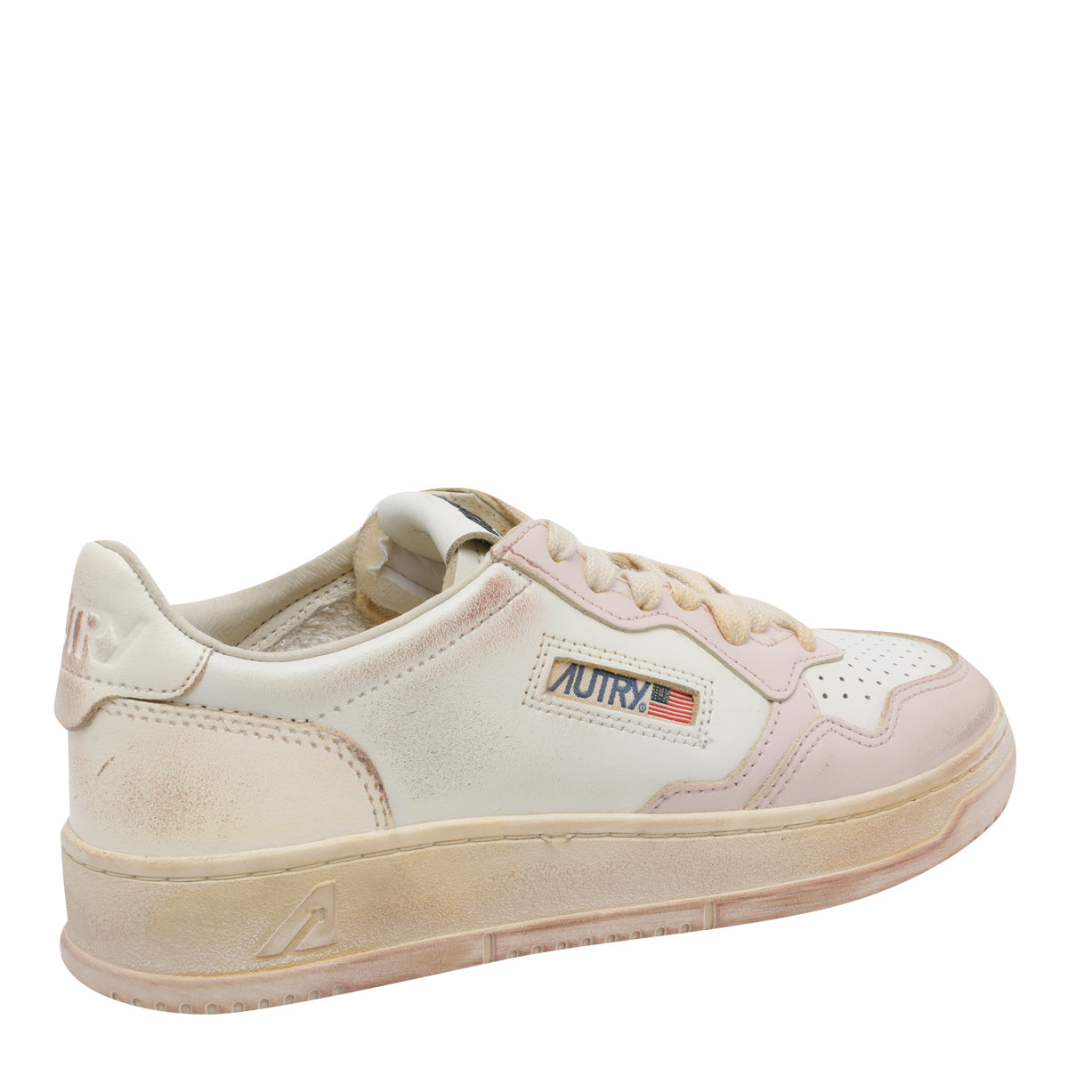 AUTRY Sneakers White Calf Leather/rubber Sole