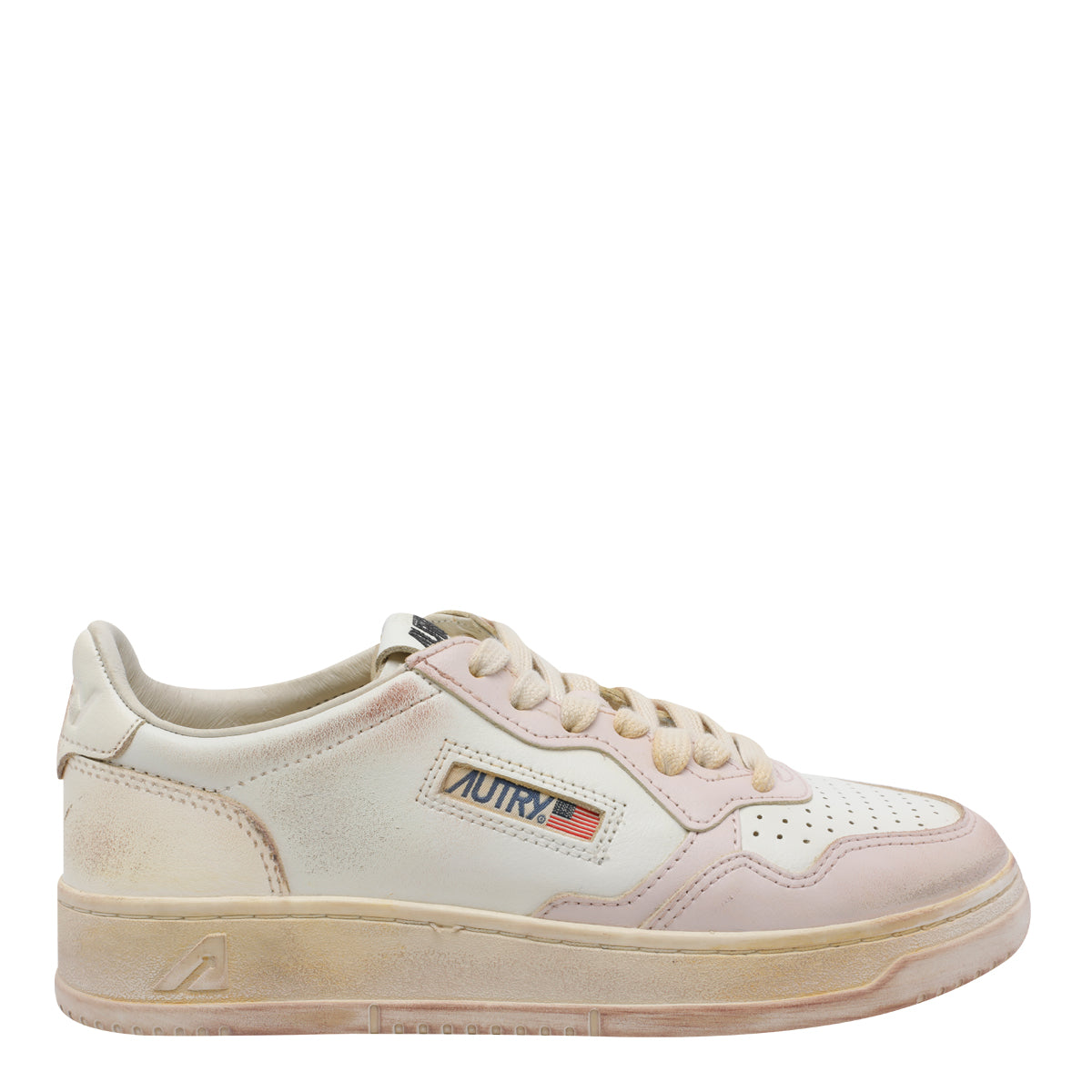 AUTRY Sneakers White Calf Leather/rubber Sole