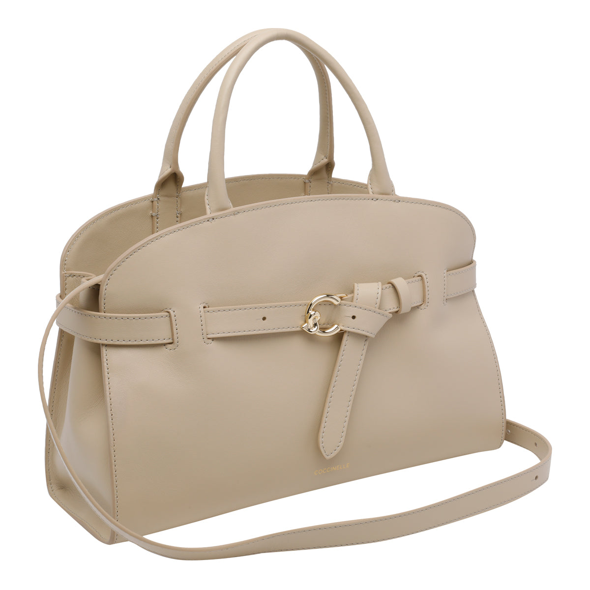 Coccinelle Bags Beige Calf Leather
