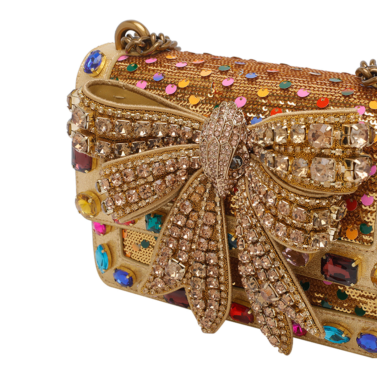 Kurt Geiger Bags Golden Polyethylene Polyester